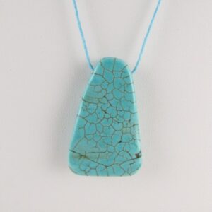 Chalk Turquoise pendant - copyright Helen White