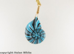 Nautilus pendant - copyright Helen White Nautilus pendant - copyright Helen White