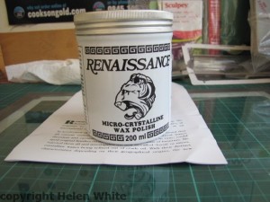 Renaissance Wax - copyright Helen White Renaissance Wax - copyright Helen White