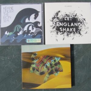 CD cover art: Keane, PJ Harvey, Django Django - copyright of photos Helen White