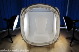 My light tent - copyright Helen White