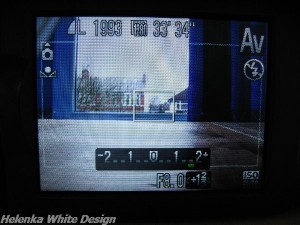 Exposure Compensation - copyright Helen White