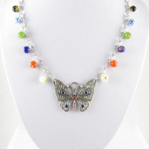 Butterfly necklace 1 6 Butterfly necklace 1 on bust