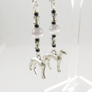 Greyhound earrings