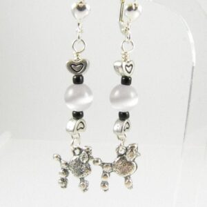 Poodle earrings 1 10 Poodle earrings