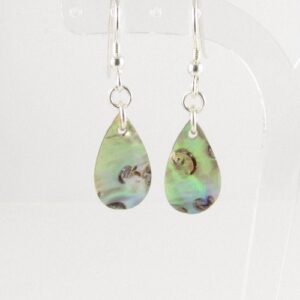 Paua Shell drop earrings 1