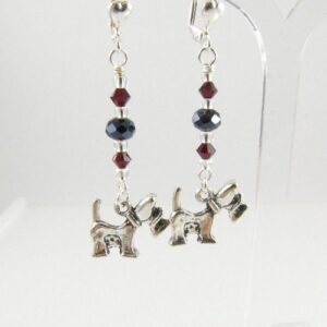 West Highland Terrier earrings