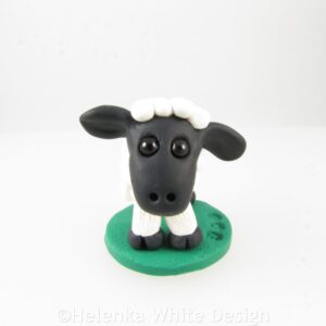 White sheep sculpture Woolimina
