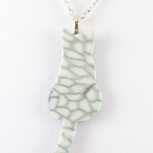 Glow in the dark cat pendant 10 Glow in the dark cat pendant - detail