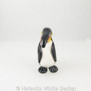 Emperor penguin sculpture