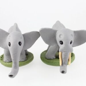 Elephant sculptures