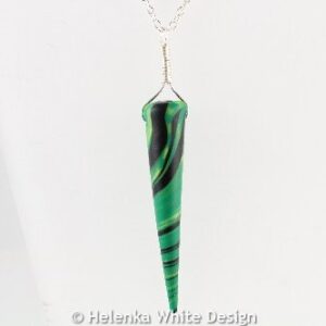 Dark green shell - detail