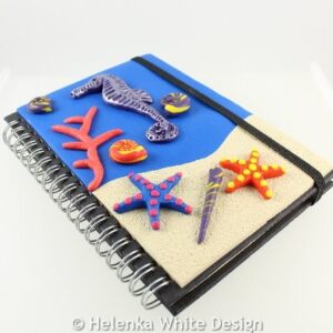 Seahorse journal with the rubber band