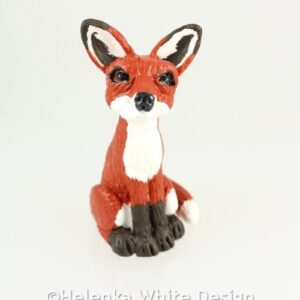 Fox sculpture -front
