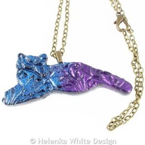Glitter and leaf textured