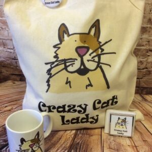Crazy Cat Lady designs by Christine Brown