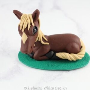 Horse sculptures