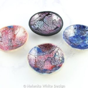 Ring bowls and ring cone dishes