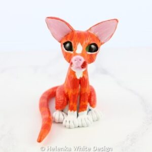 Ginger cat sculpture 5 Ginger cat sculpture 2