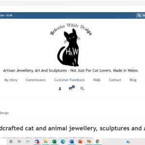 Old website top