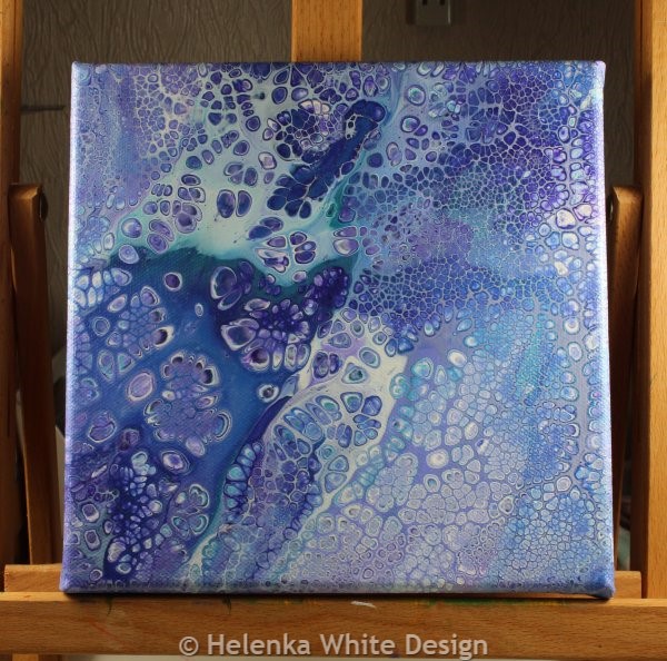 Painting: Lots of cells 9 Abstract painting; Lots of cells
