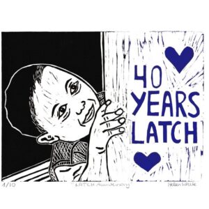 LATCH 40th anniversary lino print - final version.