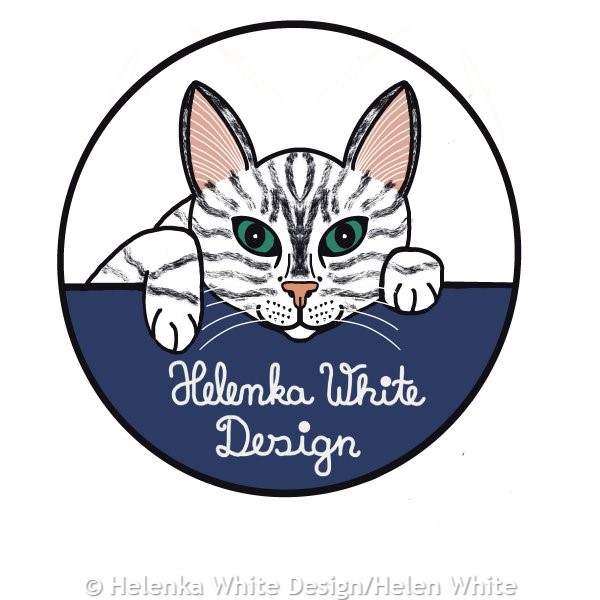 My new logo design 14 New cat logo based on Max with fur different lettering round