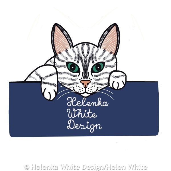 My new logo design 12 New cat logo based on Max with fur