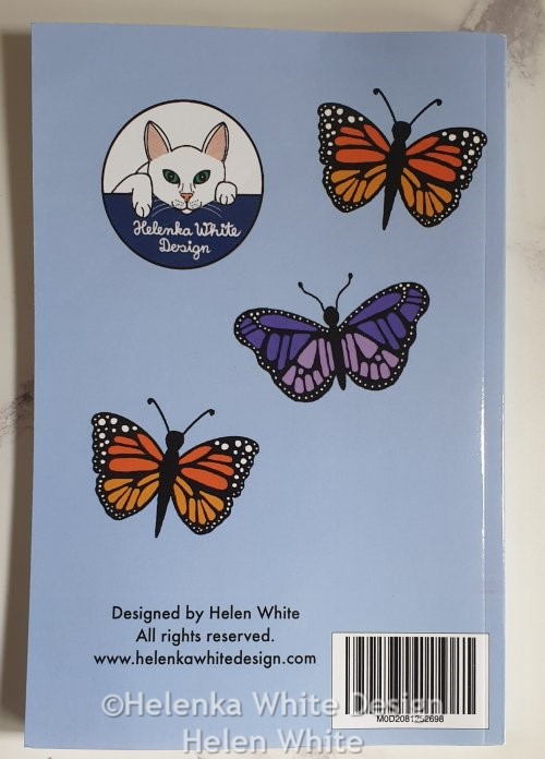 Butterfly journal - back