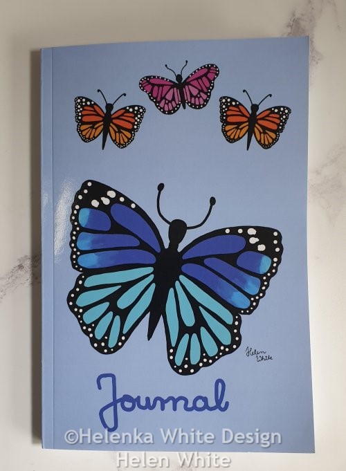 Butterfly journal front cover